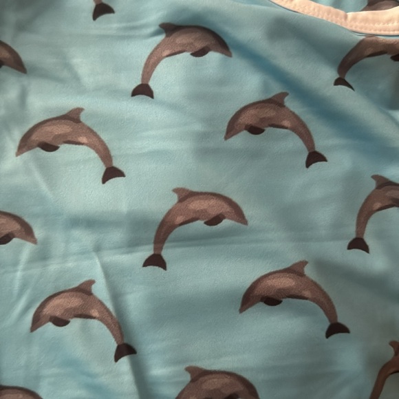 NWT MEN’s JJ Malibu Dolphins 5” short in size SMALL (28-30) - Picture 2 of 5